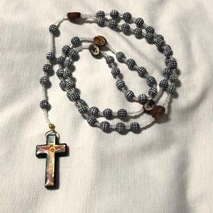 Wooden Cross Rosary ❤️